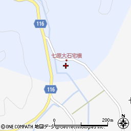 石川県七尾市吉田町（ナ）周辺の地図