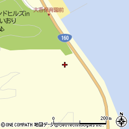 石川県七尾市庵町ヨ周辺の地図