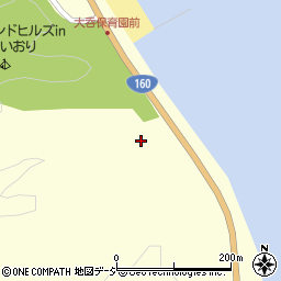 石川県七尾市庵町（ヨ）周辺の地図