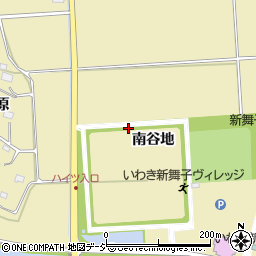 福島県いわき市平下高久南谷地30周辺の地図