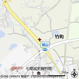 石川県七尾市竹町（ヨ）周辺の地図