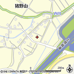 新潟県妙高市猪野山525周辺の地図