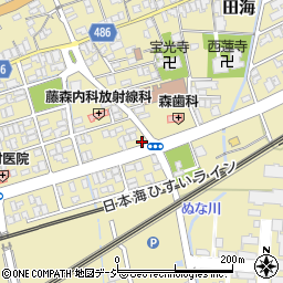 新潟県糸魚川市田海5148周辺の地図