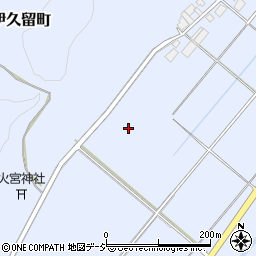 石川県七尾市伊久留町久周辺の地図