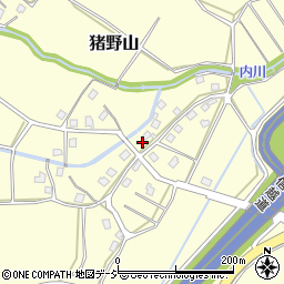 新潟県妙高市猪野山308周辺の地図