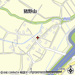 新潟県妙高市猪野山308周辺の地図