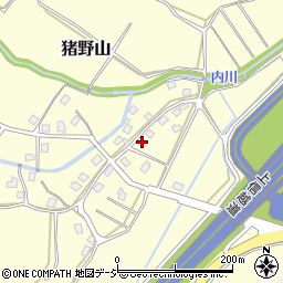 新潟県妙高市猪野山317周辺の地図