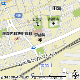新潟県糸魚川市田海5333周辺の地図