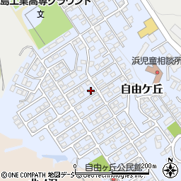 〒970-8033 福島県いわき市自由ケ丘の地図