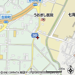 石川県七尾市古府町メ周辺の地図