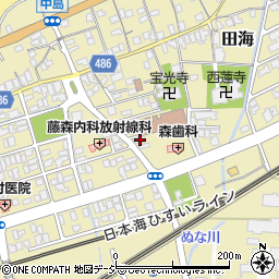 新潟県糸魚川市田海573周辺の地図