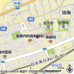 新潟県糸魚川市田海546周辺の地図