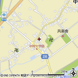 新潟県南魚沼市中488-2周辺の地図