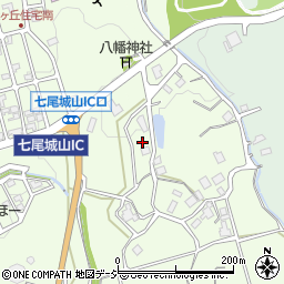石川県七尾市矢田町２６号石蔵周辺の地図