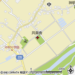 新潟県南魚沼市中971-1周辺の地図