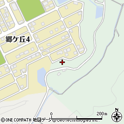 福島県いわき市平中山（続谷）周辺の地図