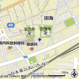 新潟県糸魚川市田海654周辺の地図
