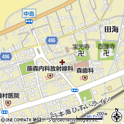 新潟県糸魚川市田海564周辺の地図