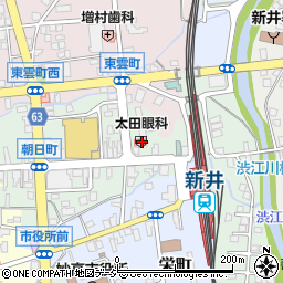 太田眼科周辺の地図