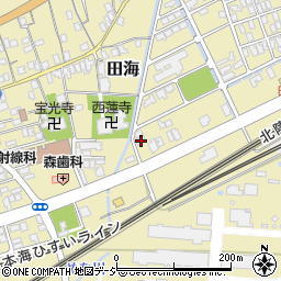 新潟県糸魚川市田海5375周辺の地図