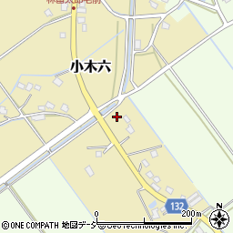 小木六多目的集会施設周辺の地図