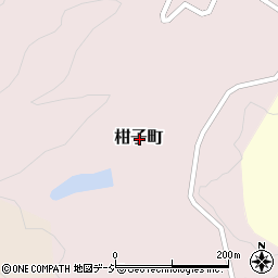 石川県七尾市柑子町周辺の地図