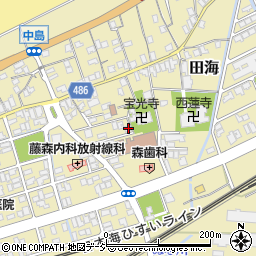 新潟県糸魚川市田海609周辺の地図