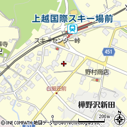 樺野沢同新田区区民会館周辺の地図