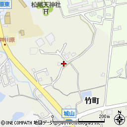 石川県七尾市竹町リ周辺の地図