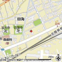 新潟県糸魚川市田海5380周辺の地図