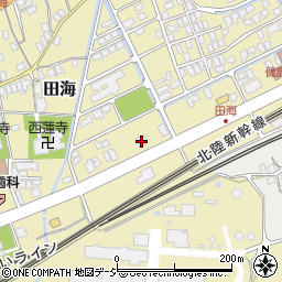 新潟県糸魚川市田海5395周辺の地図
