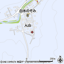 福島県いわき市内郷白水町入山72周辺の地図