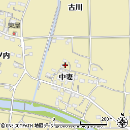 福島県いわき市平下高久中妻周辺の地図