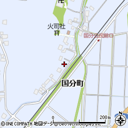 石川県七尾市国分町ク周辺の地図