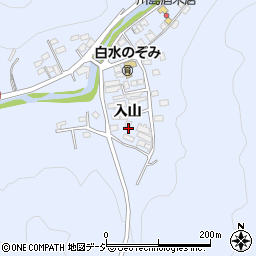 福島県いわき市内郷白水町入山74周辺の地図