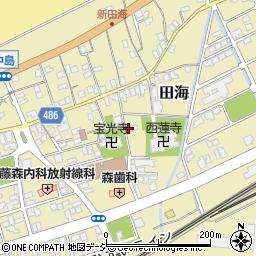 新潟県糸魚川市田海646周辺の地図
