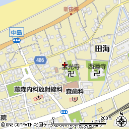 新潟県糸魚川市田海618周辺の地図