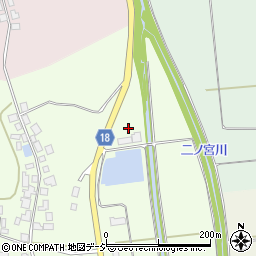 石川県七尾市西三階町己周辺の地図