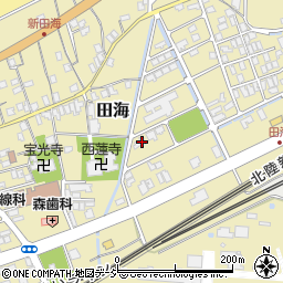 新潟県糸魚川市田海5414周辺の地図