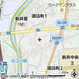 クスリのアオキ　新井店周辺の地図