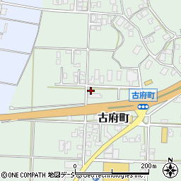 石川県七尾市古府町（ぬ）周辺の地図