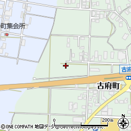 石川県七尾市古府町周辺の地図