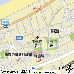 新潟県糸魚川市田海620周辺の地図