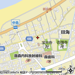 新潟県糸魚川市田海613周辺の地図