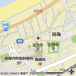 新潟県糸魚川市田海629周辺の地図