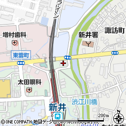 新井シティホール東條會館周辺の地図