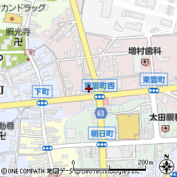 ハロージュリー美容室新井店周辺の地図