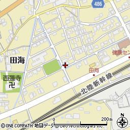 新潟県糸魚川市田海5502周辺の地図