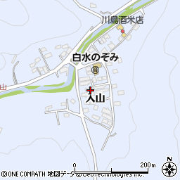 福島県いわき市内郷白水町入山10周辺の地図