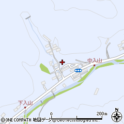 福島県いわき市内郷白水町入山153周辺の地図